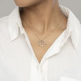 Kollam Magnetic Gold and Diamond Necklace,,hi-res view 2