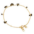 Mia Sutra DIY with Black Bunch Beads Multiple Stacking Charm Bracelet,,hi-res view 4