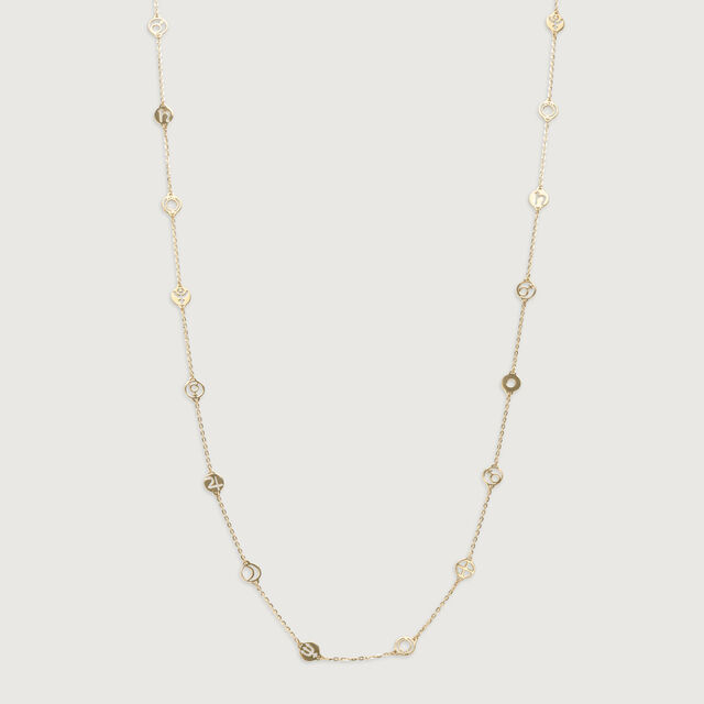 Harmonious Balance 14KT Navagraha Haram Necklace,,hi-res image number null