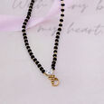 Korean Love 14 kt Gold & Diamond Mangalsutra,,hi-res view 1