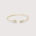 Lotus Bloom Diamond Bangle,,hi-res view 3