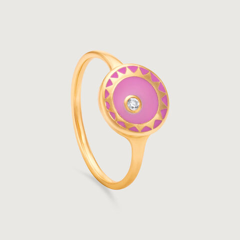 Radiant Dusk Cubic Zirconia Ring