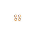 14KT Yellow Gold Diamond Stud Earrings,,hi-res view 1