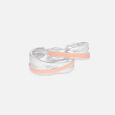 Crisscross Glam Silver Toe Rings,,hi-res view 4