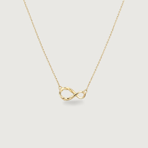 Infinity Love Gold Necklace