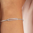 Radiance Link Silver Bracelet,,hi-res view 5
