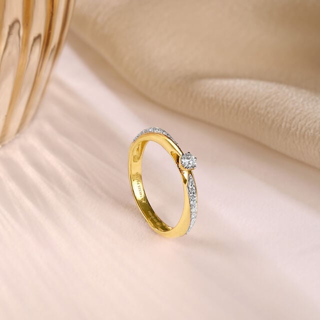 Classic Grace Gold & Diamond Ring,,hi-res image number null
