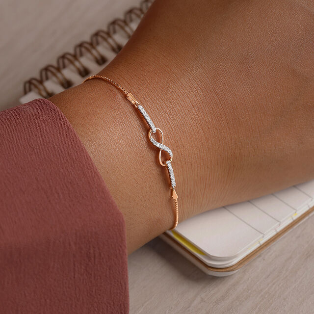Dainty Forever Diamond Bracelet,,hi-res image number null
