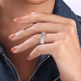 Classic Trace Silver Ring,,hi-res view 2