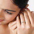 14KT Yellow Gold Timeless Twirls Diamond Finger Ring,,hi-res view 1