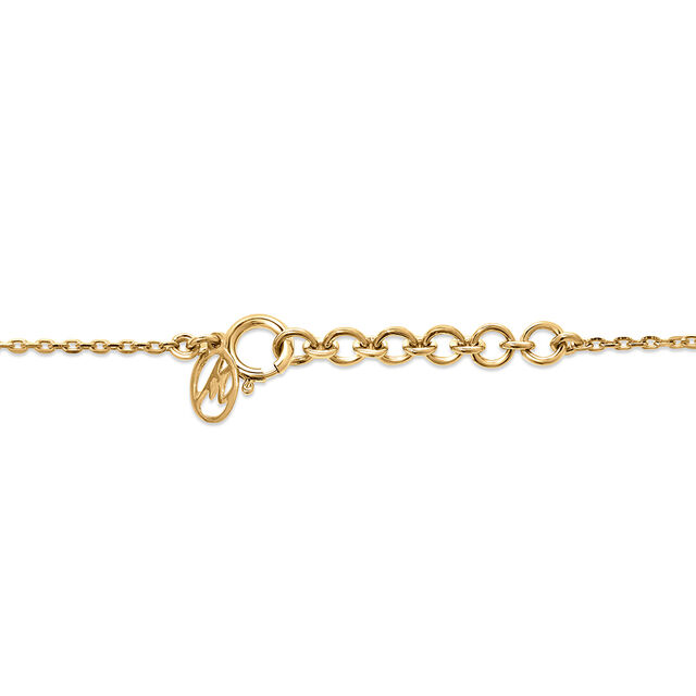 18kt Yellow Gold Sun Moon And Star Diamond Necklace,,hi-res image number null