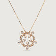 Kollam Magnetic Gold and Diamond Necklace,,hi-res view 3