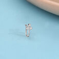 Chic Trio Silver Nose Pin,,hi-res view 1