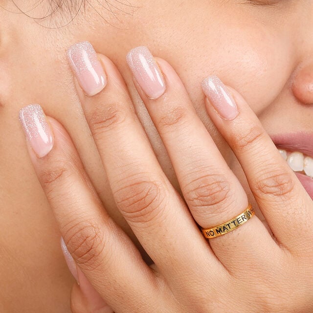 Mamma Mia 14KT Yellow Gold Here For U Ring,,hi-res image number null