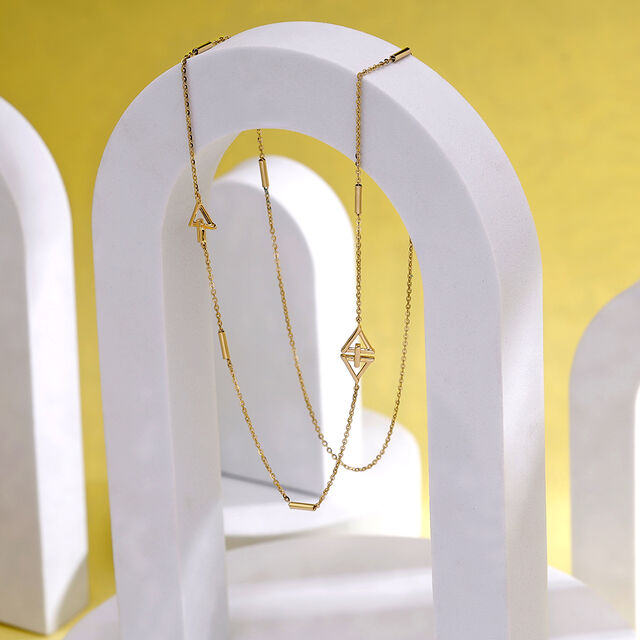 Elegance Hooked 18KT Versatile Chain,,hi-res image number null