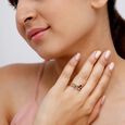 14KT Yellow Gold Odyssey Sapphire And Tourmaline Ring,,hi-res view 1