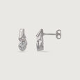 Twisted Bold Silver Earrings and Pendant Set,,hi-res view 6