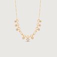 Geometric Charm Diamond Necklace,,hi-res view 3