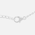 Alluring Purple Silver Necklace,,hi-res view 5