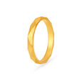 22KT Yellow Gold Striking Abstract Finger Ring,,hi-res view 1