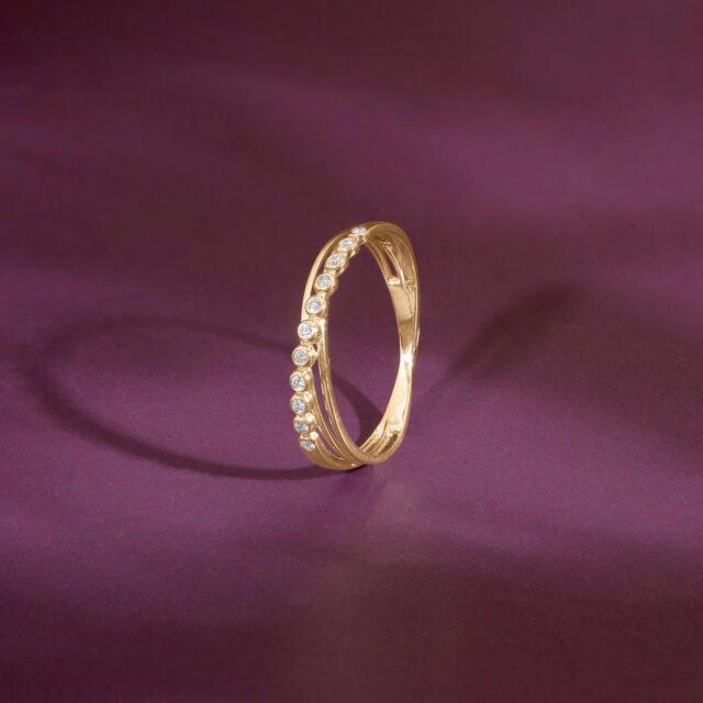 Luminous Arc Diamond Ring,,hi-res image number null