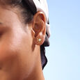 Sunburst Radiance Diamond Stud Earrings,,hi-res view 2