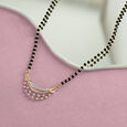 Layered Grace Gold and Diamond Mangalsutra,,hi-res view 1