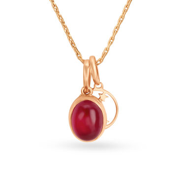 Mia Detachable 14KT Rose Gold Cancer Birthstone Pendant