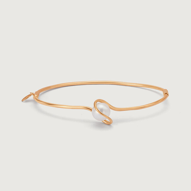 Saturn's Splendour 14KT Pearl Bangle,,hi-res image number null
