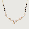 Timeless Elegance Gold & Diamond Mangalsutra,,hi-res view 3