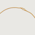 22KT Yellow Gold Effulgent Subtle Heart Carved Motif Gold Chain,,hi-res view 5