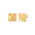 14KT Yellow Gold Subtle Elegance Stud Earrings,,hi-res view 2