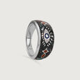Cosmic Drip Silver Ring,,hi-res view 3