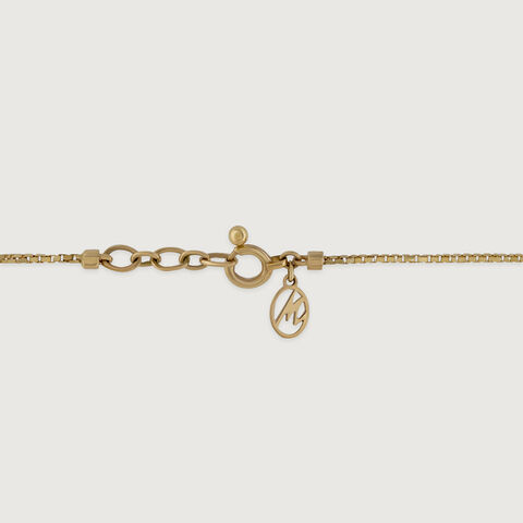 Orbital Aura Evil Eye Gold Necklace