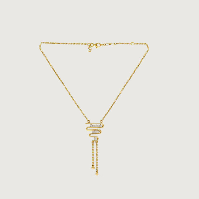 Fluid Rhythm Diamond Necklace,,hi-res image number null