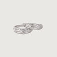 Twist Play Silver Toe Ring,,hi-res view 4