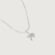 Organic Form Silver Pendant,,hi-res view 4