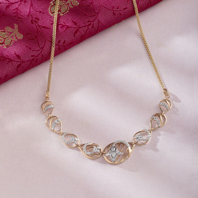 Beal Wander Gold and Diamond Necklace,,hi-res image number null