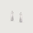 Polished Sleek Silver Earrings,,hi-res view 5