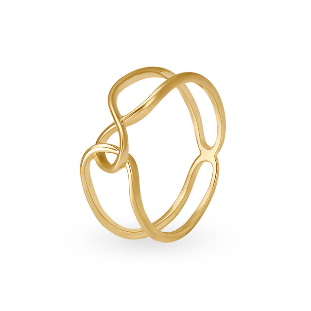 Mia 14KT Yellow Gold Finger Ring,,hi-res view 4
