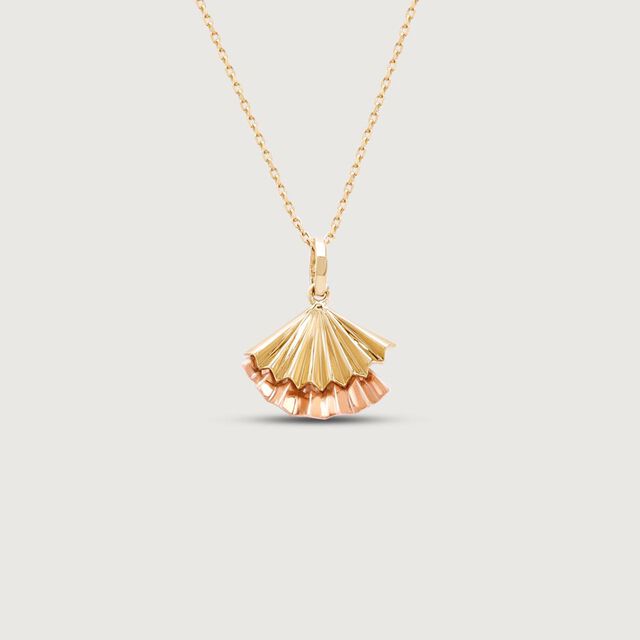 Twilight Shell Gold Pendant,,hi-res image number null