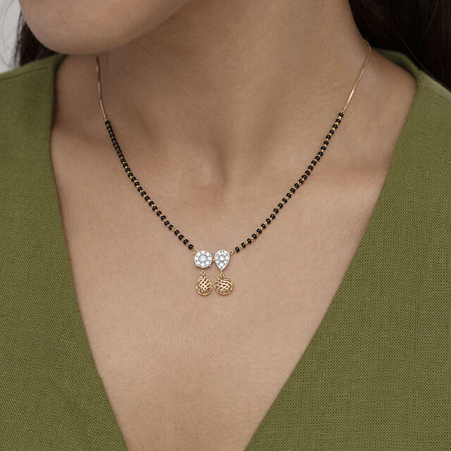 Timeless Love Gold Mangalsutra,,hi-res image number null
