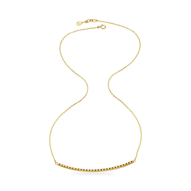 14KT Yellow Gold Curvy Beauty Necklace,,hi-res view 3