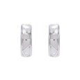 Half Round 92.5 Silver Earrings For Special Occasions,,hi-res view 3