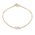 14KT Yellow Gold Icy Rhythm Diamond Bracelet,,hi-res view 2