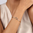 Cosmic Comet Cuff 14KT Diamond Bangle,,hi-res view 1