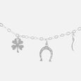 Lucky Charms Silver Bracelet,,hi-res view 4