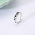 Shimmer Crush Silver Ring,,hi-res view 1