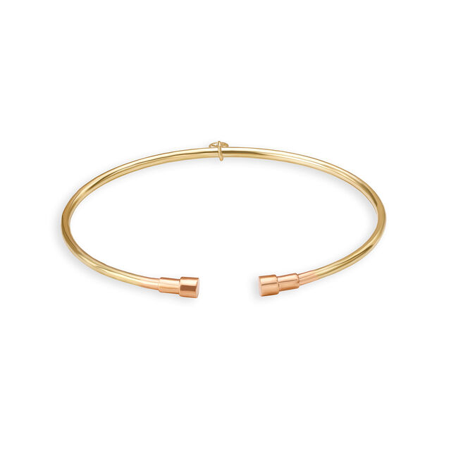 14KT Yellow Gold Bangle,,hi-res view 1
