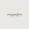 Cutie Bow Spark Diamond Ring,,hi-res view 3